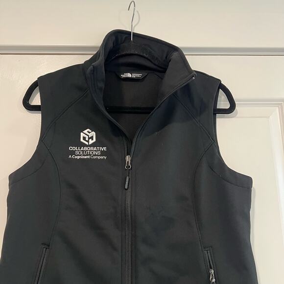 NWT Women's North Face Ridgeline SS Vest‎ in Black with Company Logo Size M - Picture 2 of 9